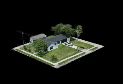 AeroFrohne 3D Gaussian Splatting