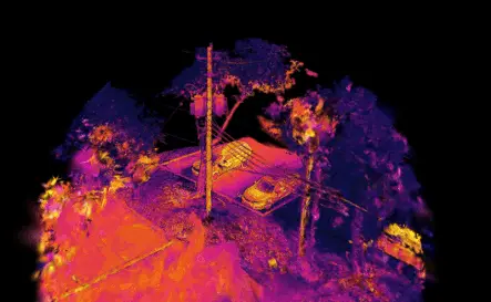 AeroFrohne Thermal 3D Gaussian Splatting