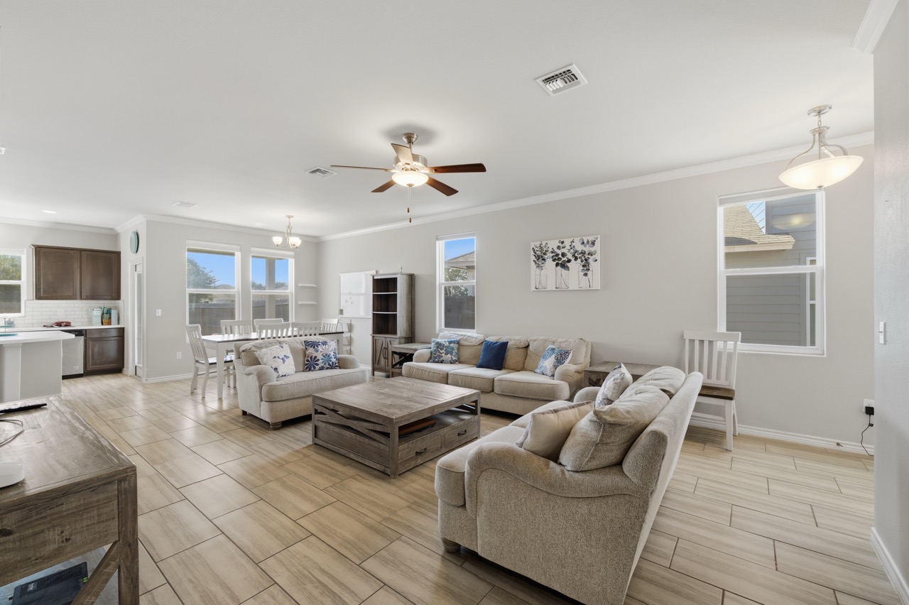 living room brightening