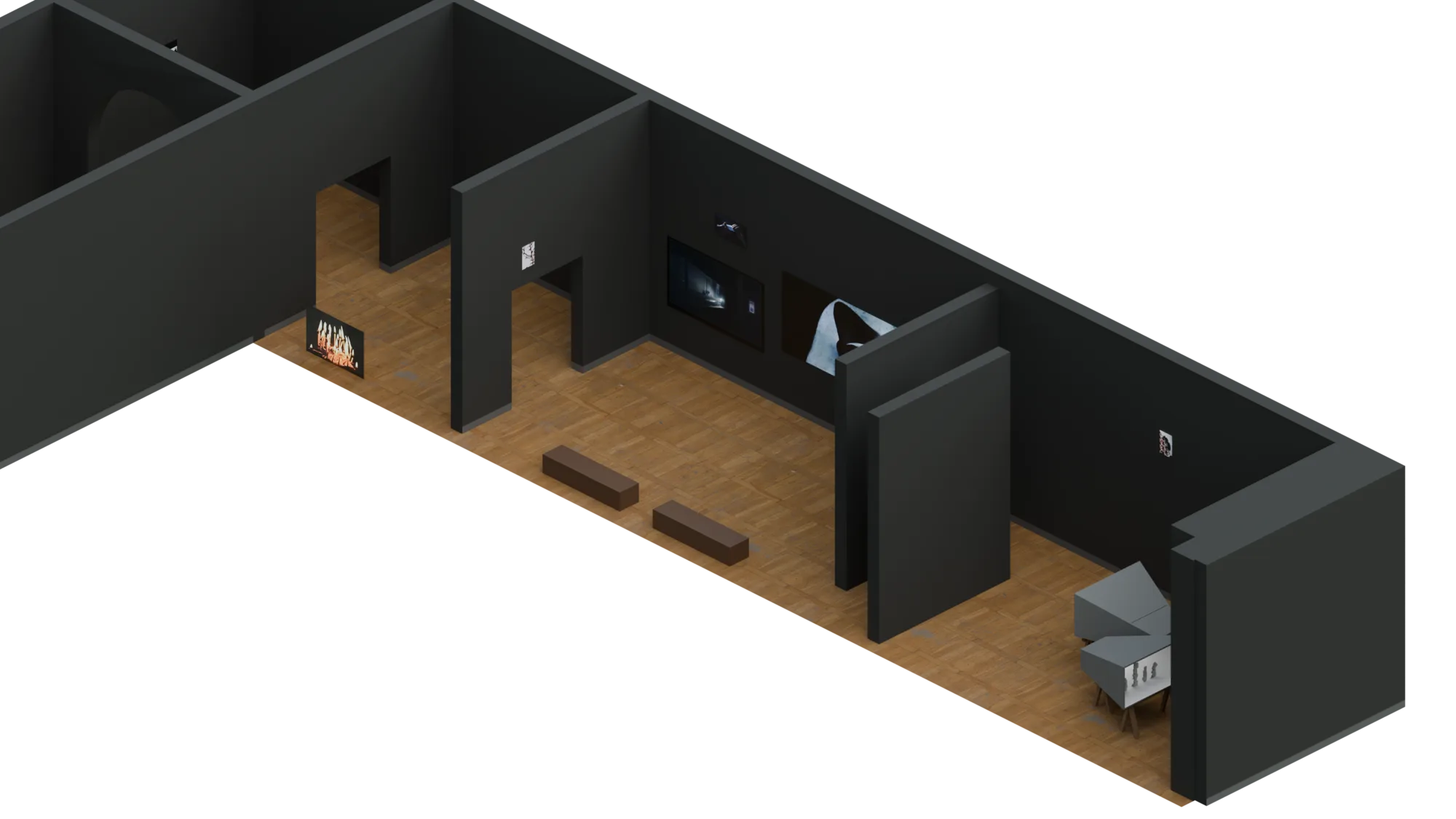 Museography isometric visualization