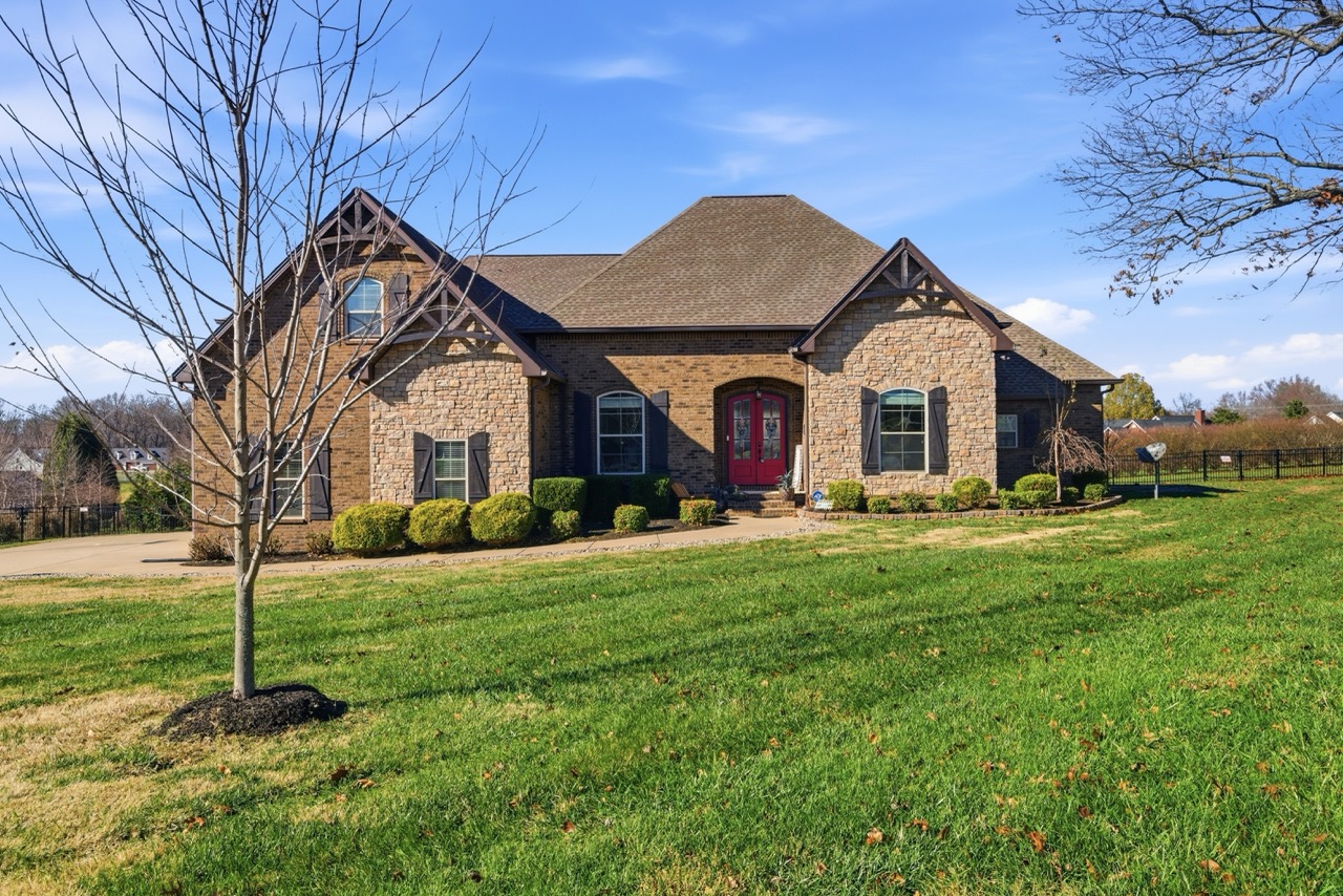 Stone Home Exterior Daylight