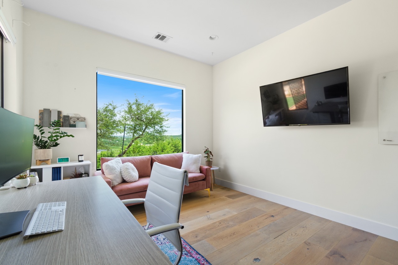 Interior open-concept living area