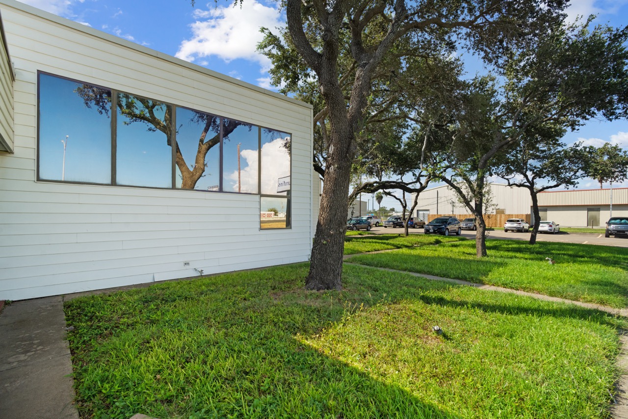 Exterior modern building facade