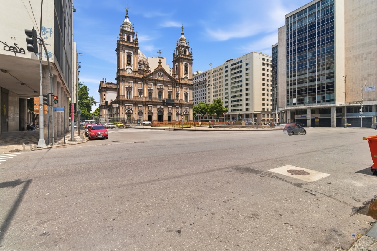 Candelária Church by Day