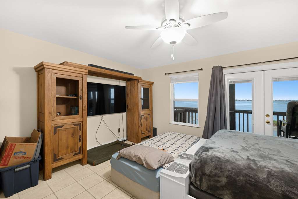 Exterior shot at twilight