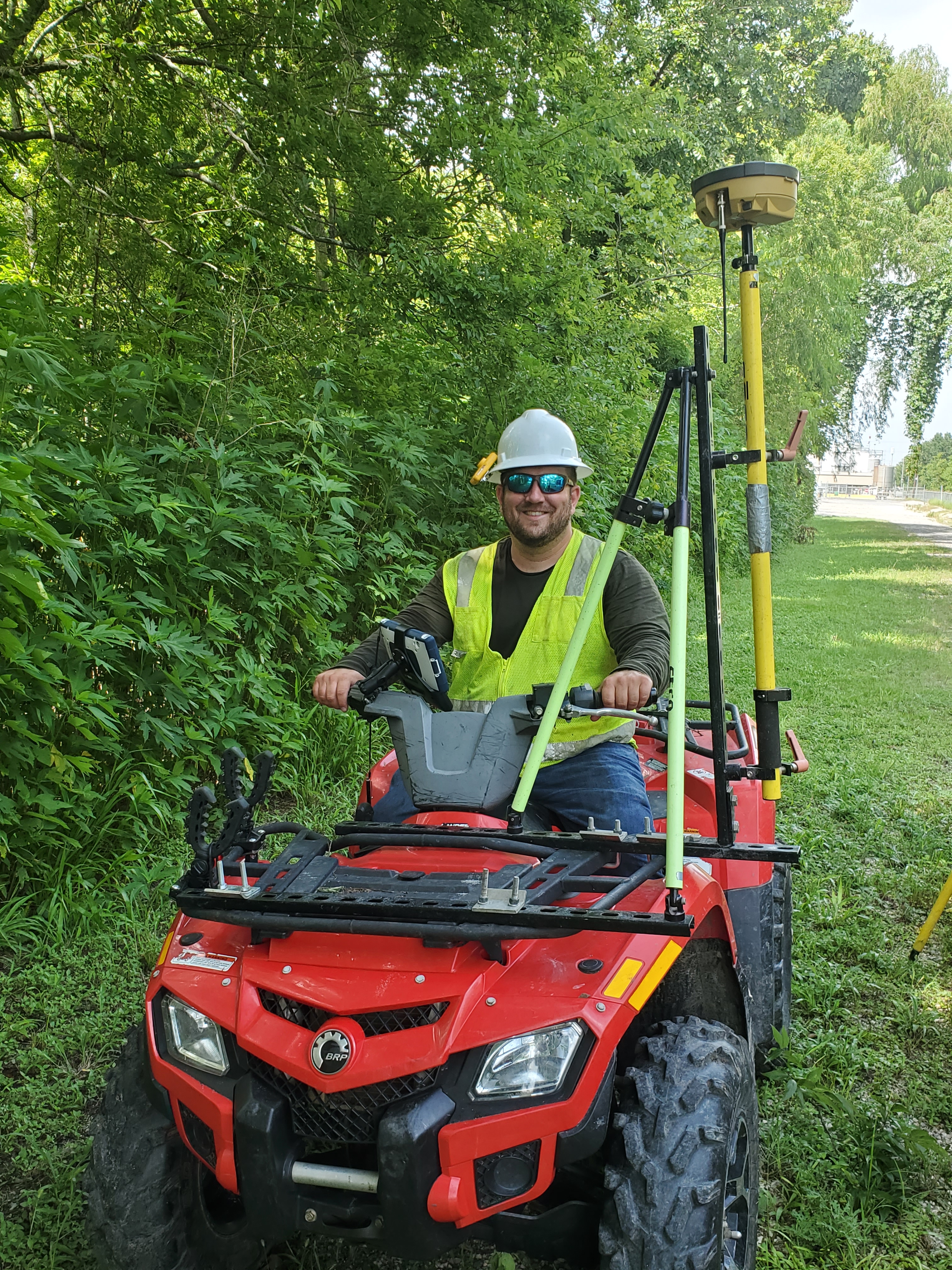 ATV field access for Texas surveying and site documentation